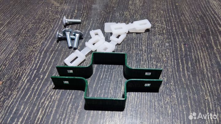 Крепеж для евроштакетника, забора