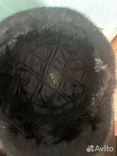 Норковая шапка мужская размер 56 новая