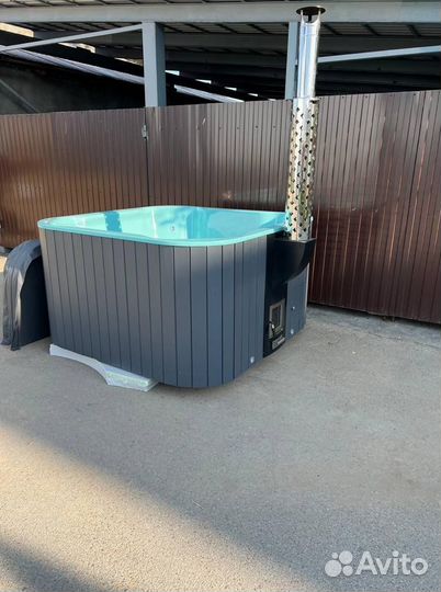 Купель с печкой