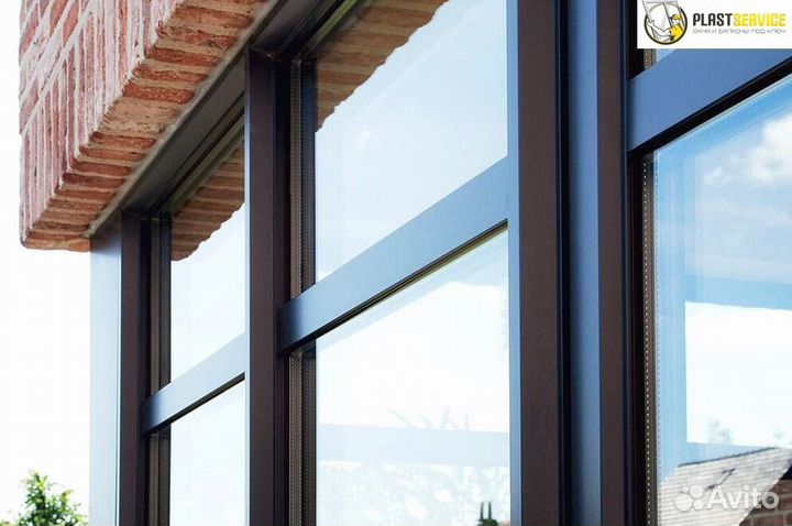 Алюминиевые окна, алюминиевые конструкции