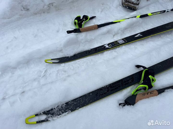 Коньковые лыжи fisher rcs skate plus