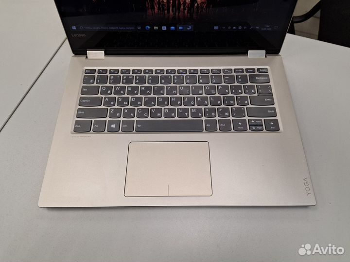 Сенсорный Lenovo Yoga i3-7Gen/940MX/8Gb/SSD/HDD/FH