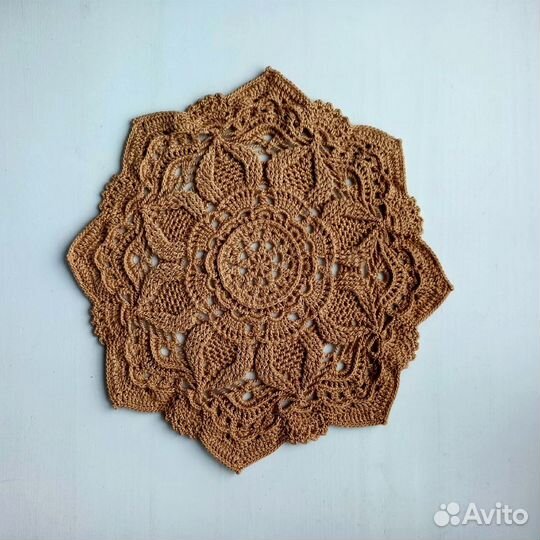 Салфетки вязаные крючком