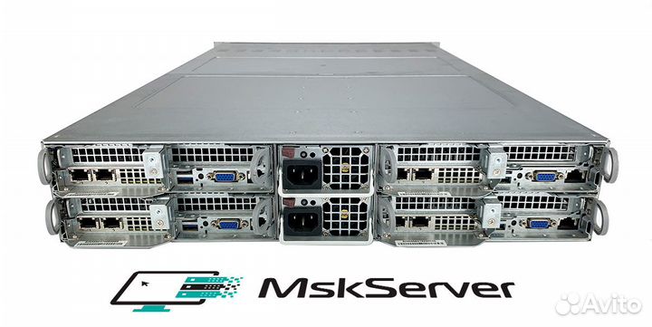 Сервер Supermicro 2028TP-HC1R 2x E5-2697v4 512Gb