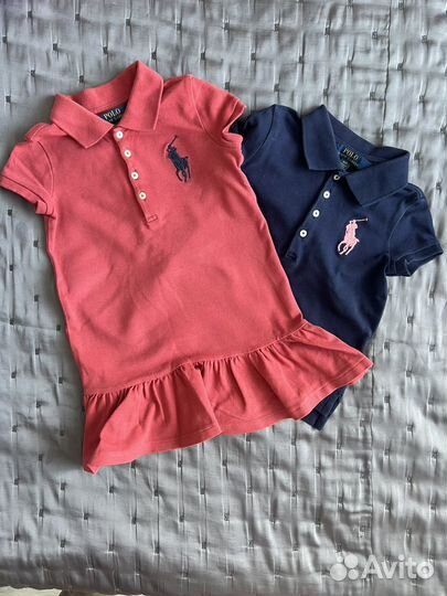 Платье и футболка Polo на девочку Оригинал