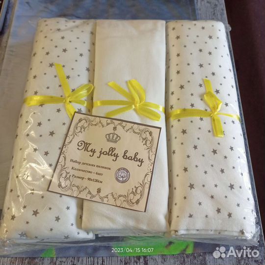 Комплект пеленок 6 штук