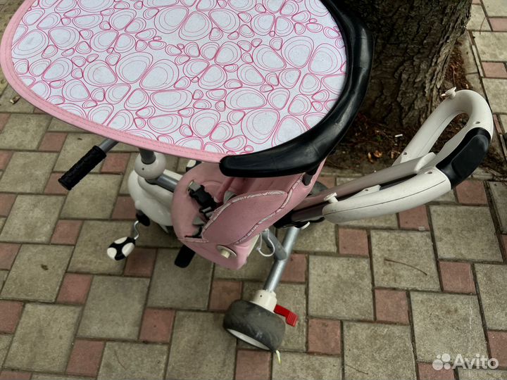 Трехколесный велосипед Smart Trike с ручным управл