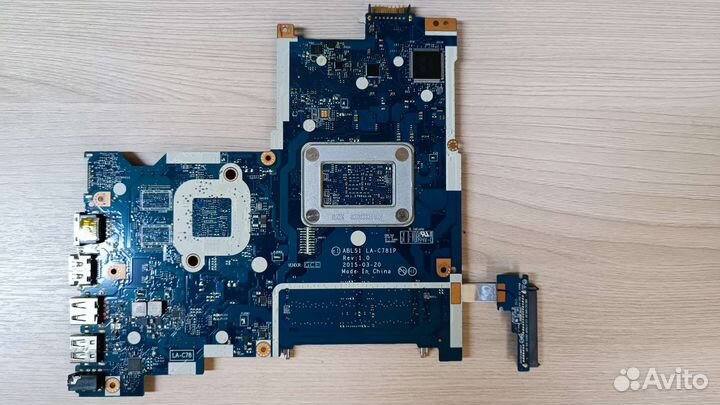 Материнская плата LA-C781P Rev:1.0
