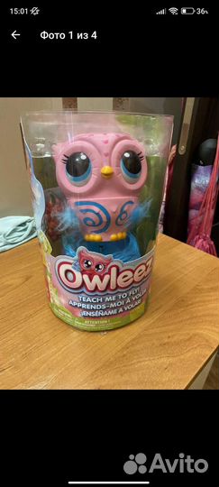 Интерактивная игрушка совёнок