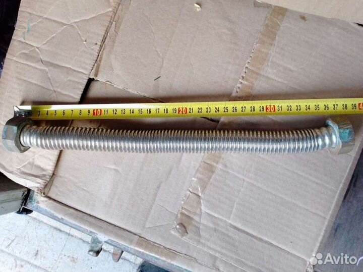 Гофропатрубок, гофротрубка металл