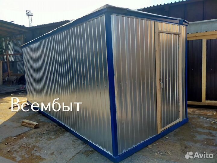 Бытовка для проживания с гарантией