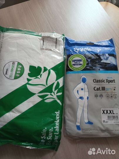 Комбинезон защитный, многоразовый