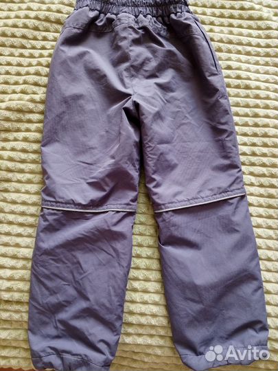 Брюки демисезонные для девочки 110