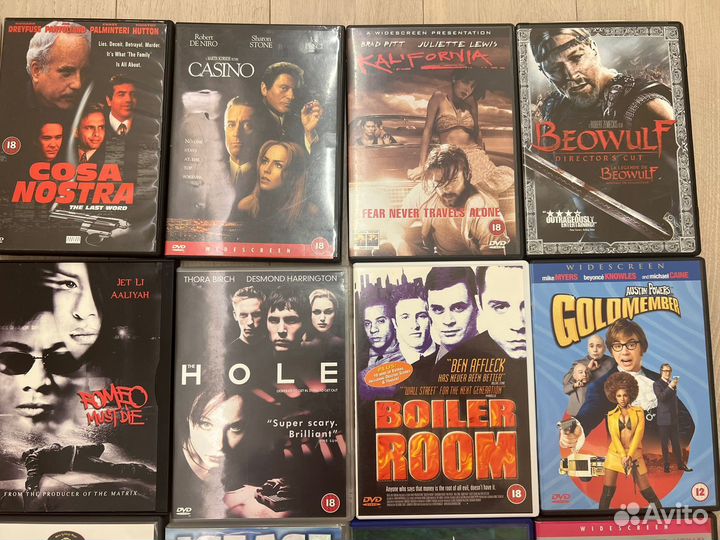 Лицензионные DVD фильмы на английском