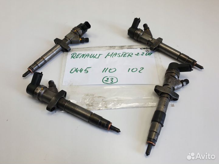 Форсунки 8200112289/8200549058 renault 2.2 DTI