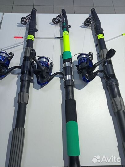 Удочки оснащенные