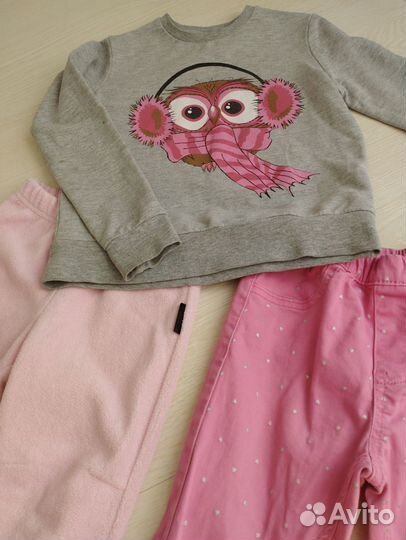 Вещи пакетом на девочку