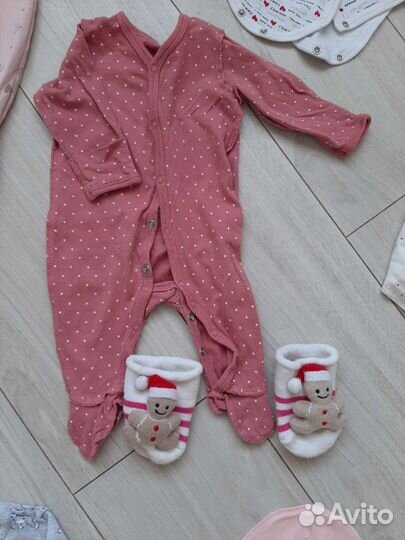 Вещи пакетом на девочку с рождения