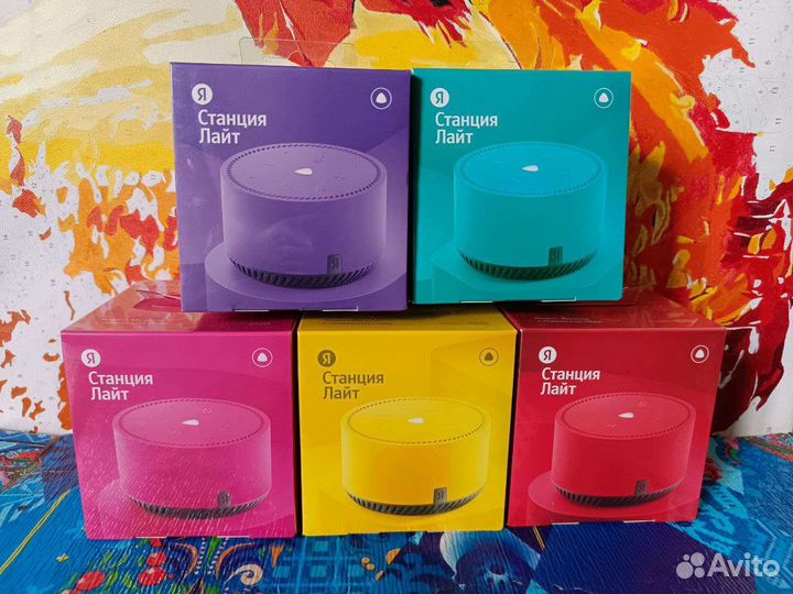 Колонка Яндекс станция Алиса мини лайт
