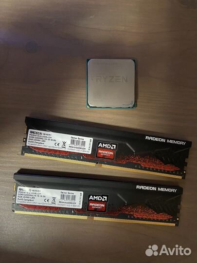 Забронирован Ryzen 5 2600 + 16gb 3200 оперативная