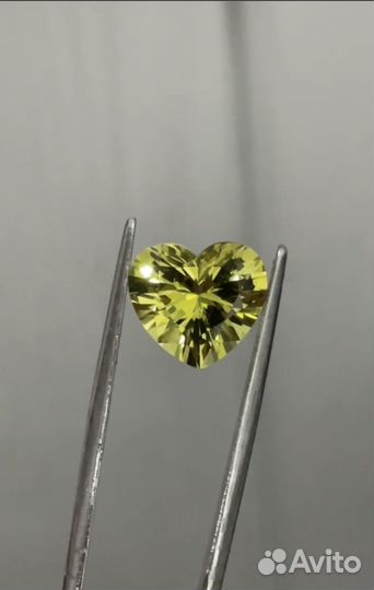 Цитрин Сердце