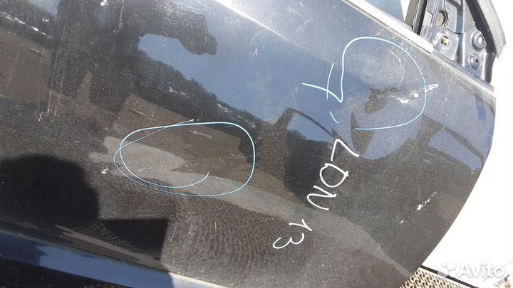 Дверь передняя правая renault fluence 1 2010