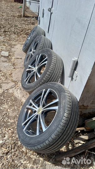 Литые диски r16 на toyota corolla с летней резиной
