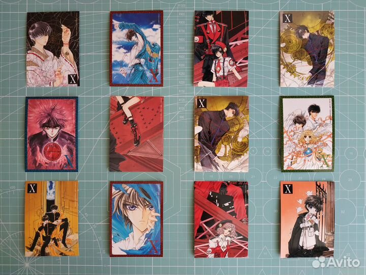 Коллекционные карточки Clamp X