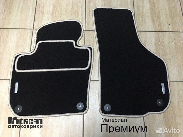 Велюровые автоковрики Skoda Superb