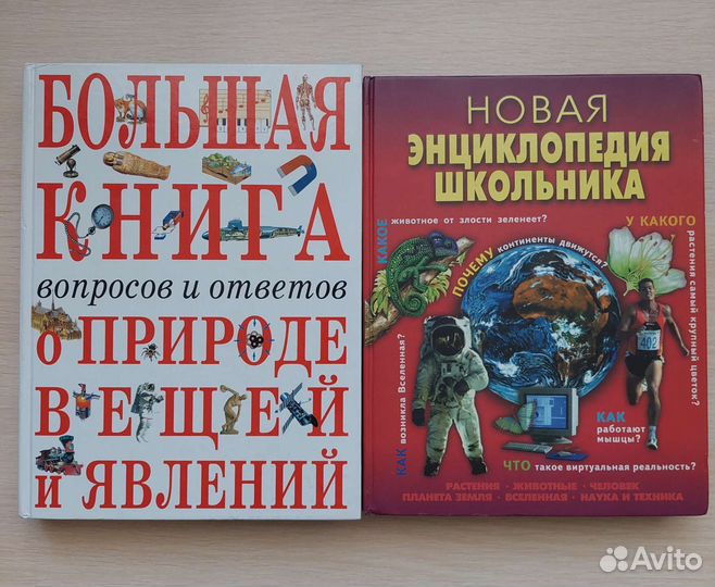 Детские энциклопедии и развивающая литература