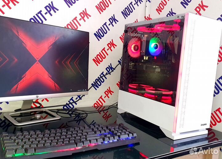 Игровой пк Core i7 4790/16гб/ssd/GTX1050Ti