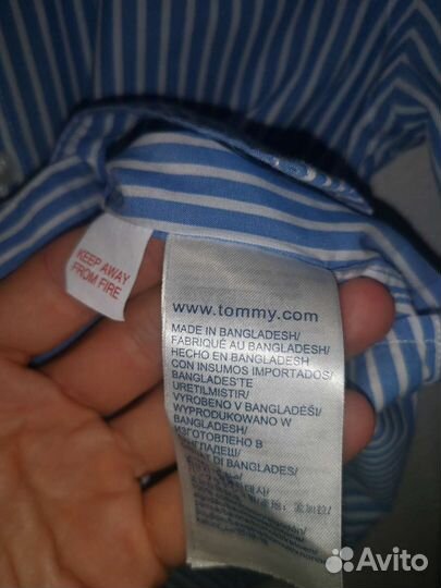 Tommy hilfiger рубашка для мальчика 6-7 лет, 122
