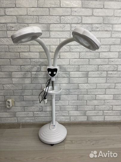 Светодиодная напольная лампа -лупа