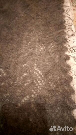 Платок Оренбургский пуховый.1м70 на 170