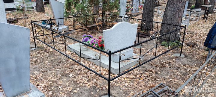 Ритуальные оградки, столы, лавки