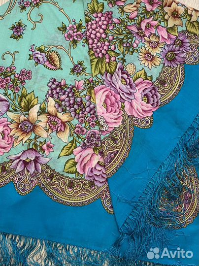 Павловопосадский платок новый