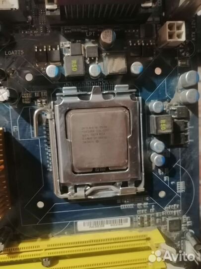 Комплект 775 + проц, 2я, 4я, ам2, ам3