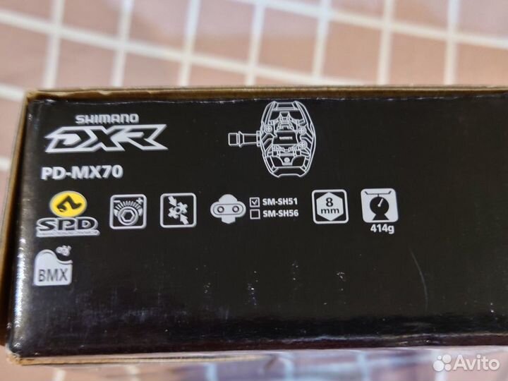 Педали Shimano DXR MX70 SPD