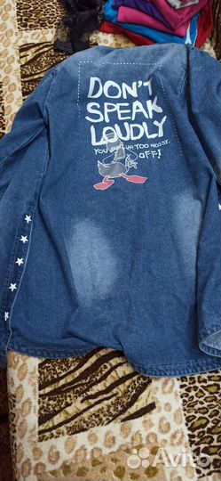 Джинсовая рубашка