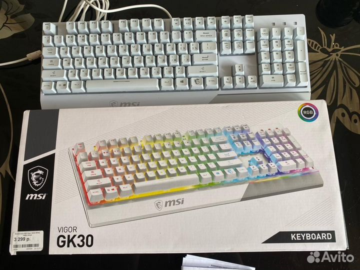 Игровая клавиатура MSI Vigor GK 30