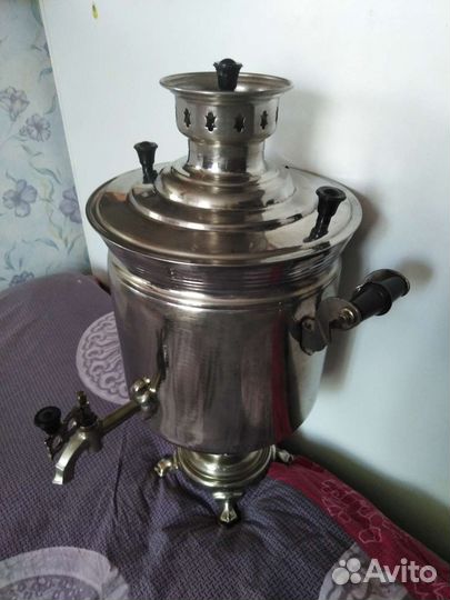 Самовар дровяной угольный