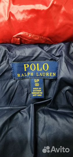 Пуховик куртка polo ralph lauren