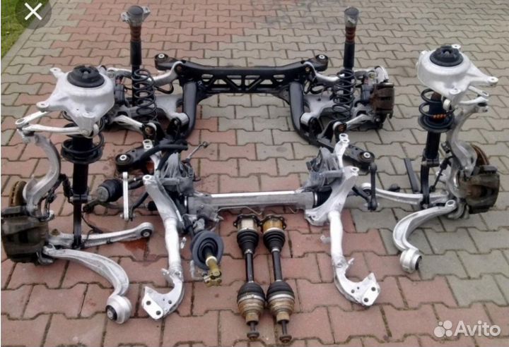 Передняя подвеска на Audi A4 B8 A5 8T До Рест