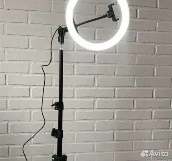 Кольцевая лампа + штатив + доставка
