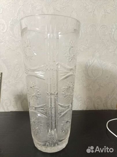Ваза хрустальная большая СССР