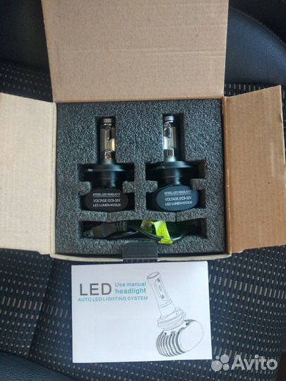 LED headlight лампы на авто улучшенные