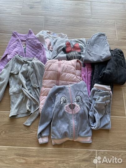 Одежда для девочки большая коробка