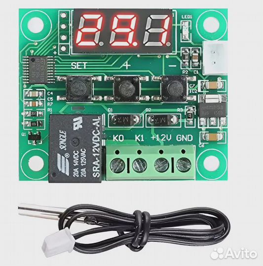 Терморегулятор цифровой W1209