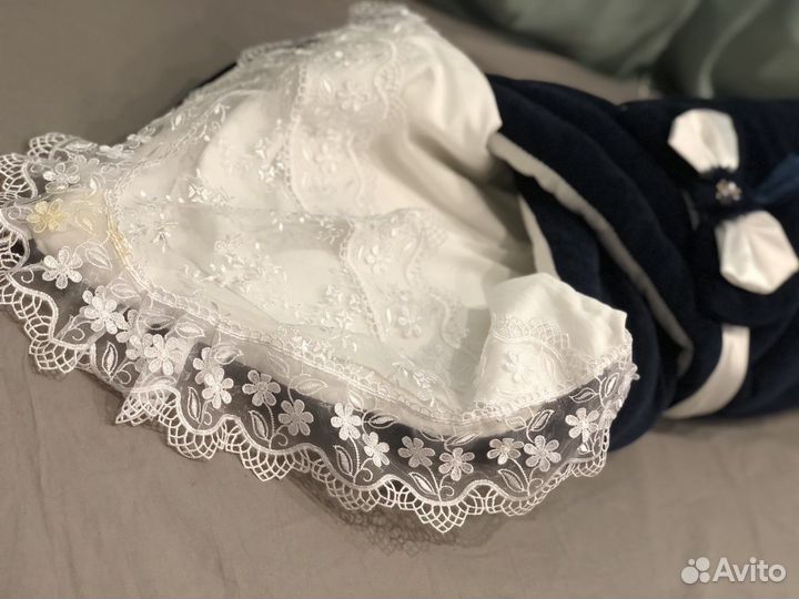 Конверт одеяло на выписку весна