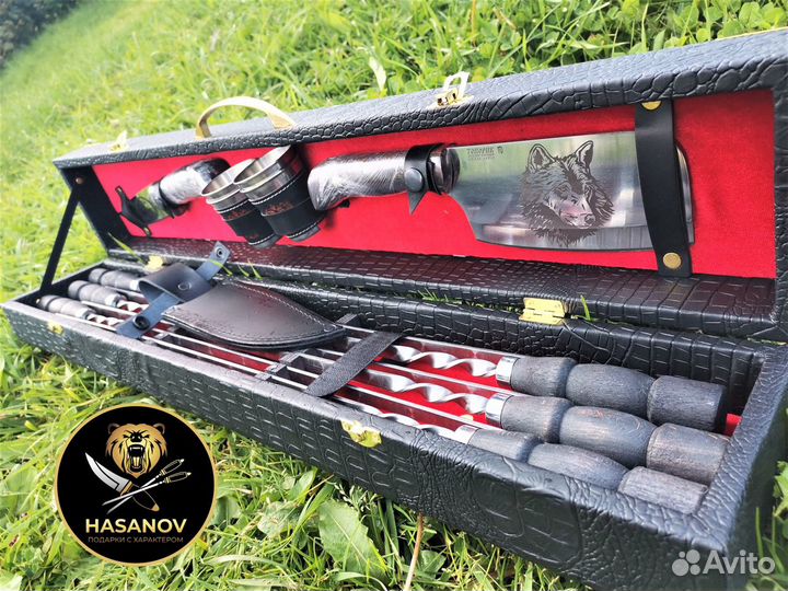 Шашлычный набор в кейсе №5 